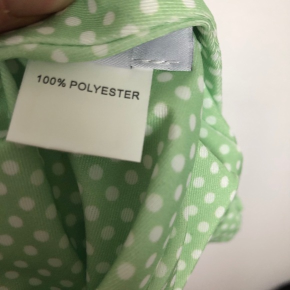 Princess Polly Lina Polka Dot Bikini Bottoms Green - Picture 9 of 9